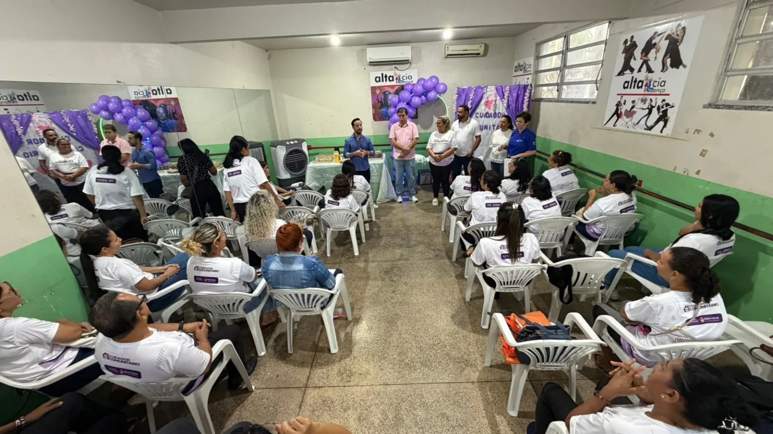 PMM capacita 40 cuidadores comunitários para melhor atendimento a idosos PMM capacita 40 cuidadores comunitários para melhor atendimento a idosos