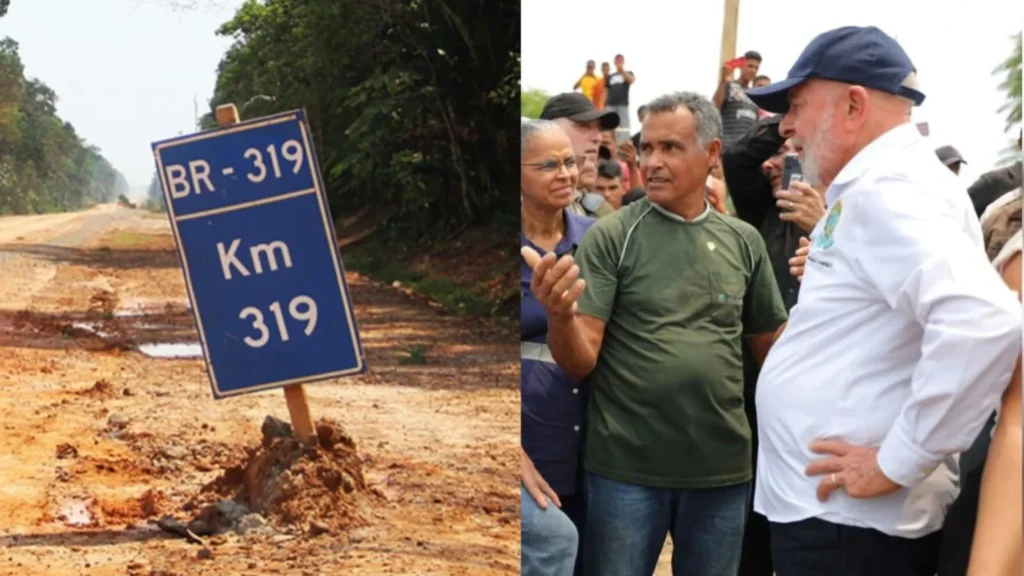 Lula deve percorrer trecho da BR-319 durante visita ao Amazonas em maio
