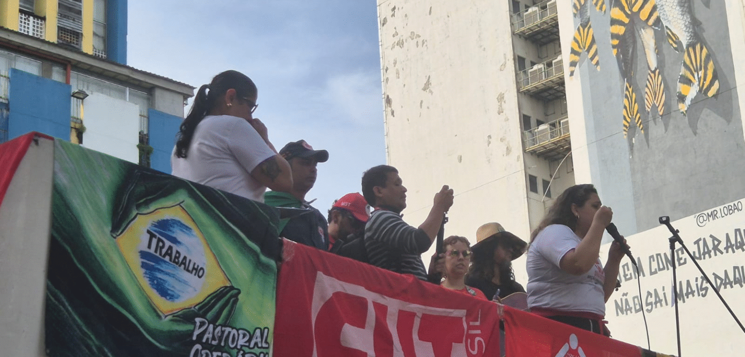 Movimentos Sociais em Manaus Exigem Fim da Escala 6x1 em Ato do Dia do Trabalhador