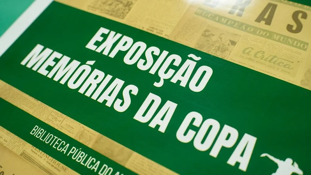 Biblioteca do Amazonas inaugura última etapa da exposição ‘Memórias da Copa’ com acervo histórico Biblioteca do Amazonas inaugura última etapa da exposição ‘Memórias da Copa’ com acervo histórico