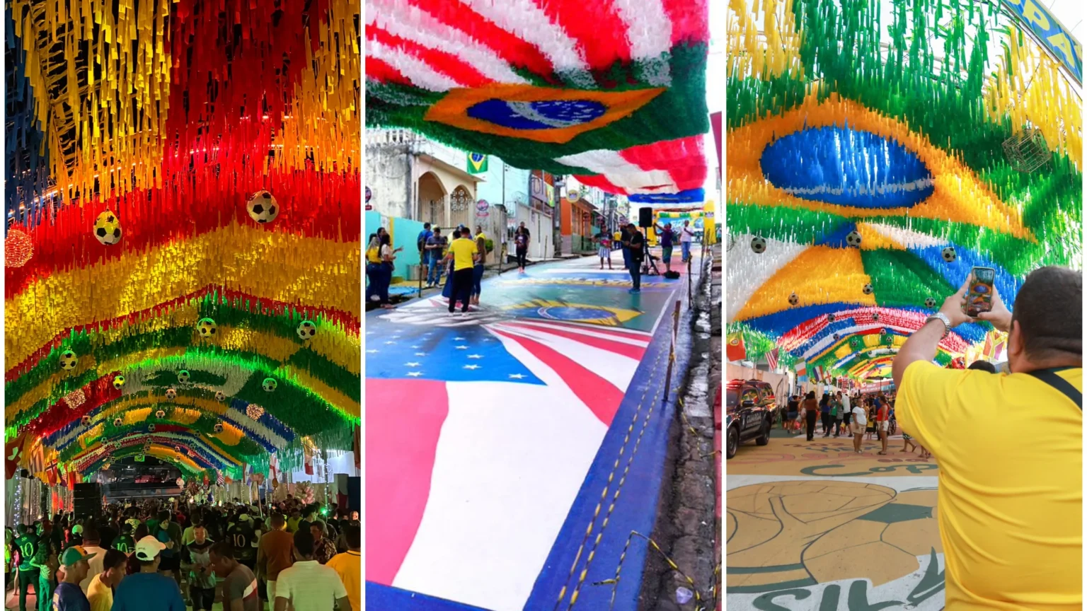 Ruas da Copa em Manaus: Tradição Viva que Transforma Bairros e Encanta o Mundo Ruas da Copa em Manaus: Tradição Viva que Transforma Bairros e Encanta o Mundo