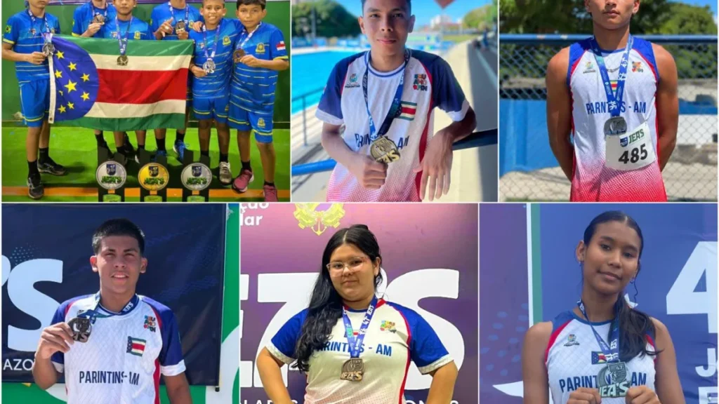 Parintins conquista ouro inédito na natação e amplia medalhas no 47º Jogos Escolares do Amazonas Parintins conquista ouro inédito na natação e amplia medalhas no 47º Jogos Escolares do Amazonas