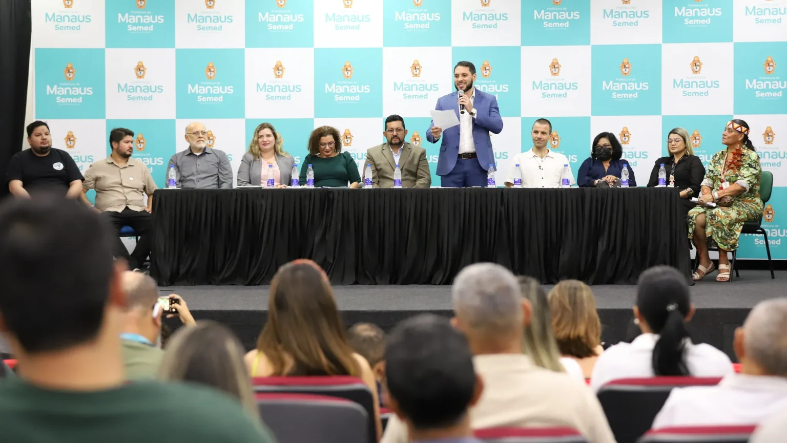 Prefeito Renato Junior destaca diálogo institucional na posse de novos promotores em Manaus