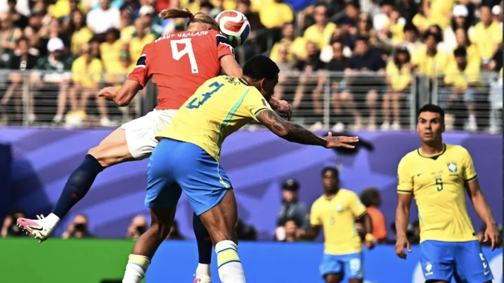 Com Haaland como carrasco, Noruega elimina Brasil e avança na Copa do Mundo 2024 Com Haaland como carrasco, Noruega elimina Brasil e avança na Copa do Mundo 2024