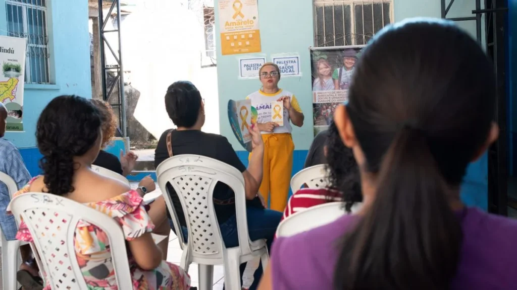 Prefeitura de Manaus promove saúde e educação socioambiental no bairro Nossa Senhora das Graças Prefeitura de Manaus promove saúde e educação socioambiental no bairro Nossa Senhora das Graças