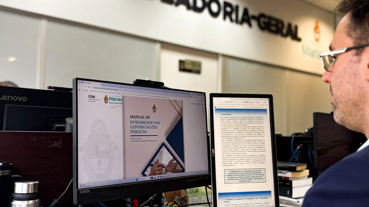 Prefeitura de Manaus lança manual para fortalecer integridade nas contratações públicas Prefeitura de Manaus lança manual para fortalecer integridade nas contratações públicas