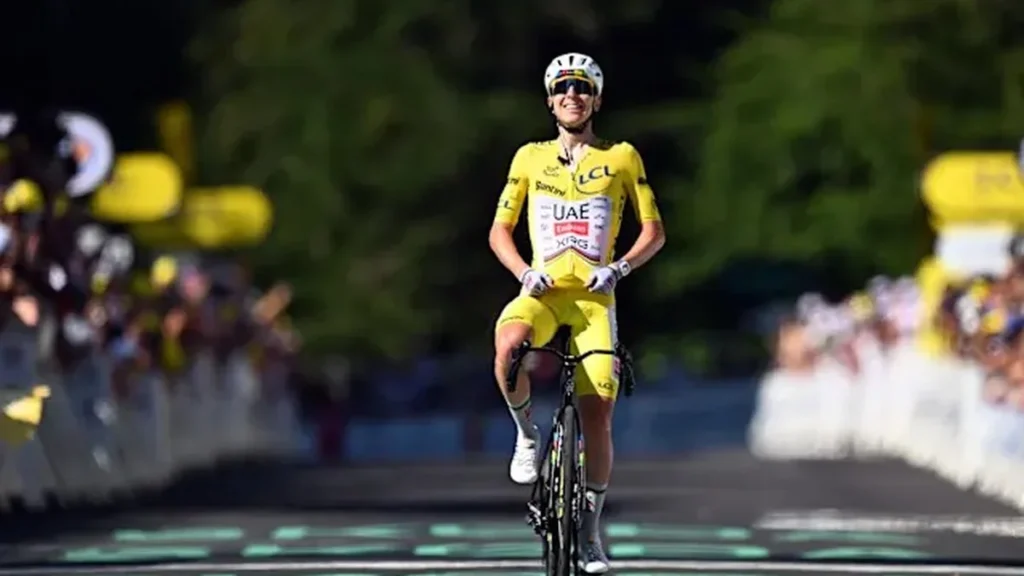 Tadej Pogacar Brilha na 10ª Etapa do Tour de France com Ataque Imparável