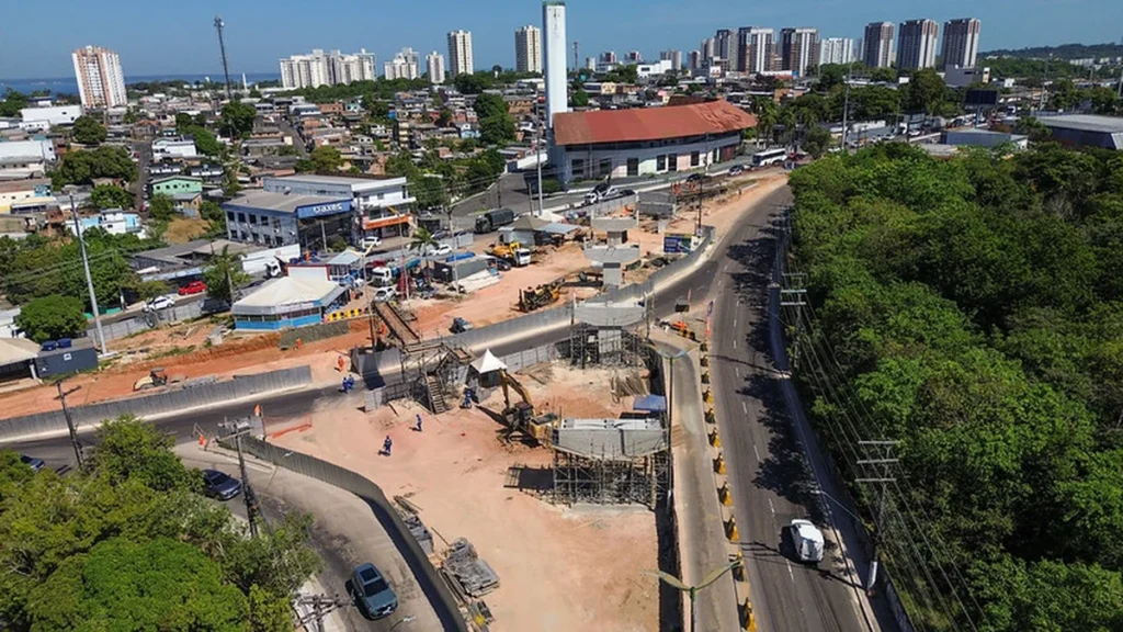 Avanço no Complexo Viário Passarão: 30% das Obras Concluídas em Manaus Avanço no Complexo Viário Passarão: 30% das Obras Concluídas em Manaus